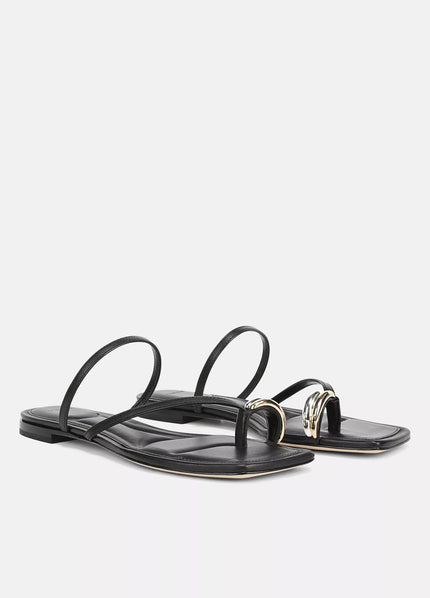 POLLI LEATHER TOE RING SANDAL