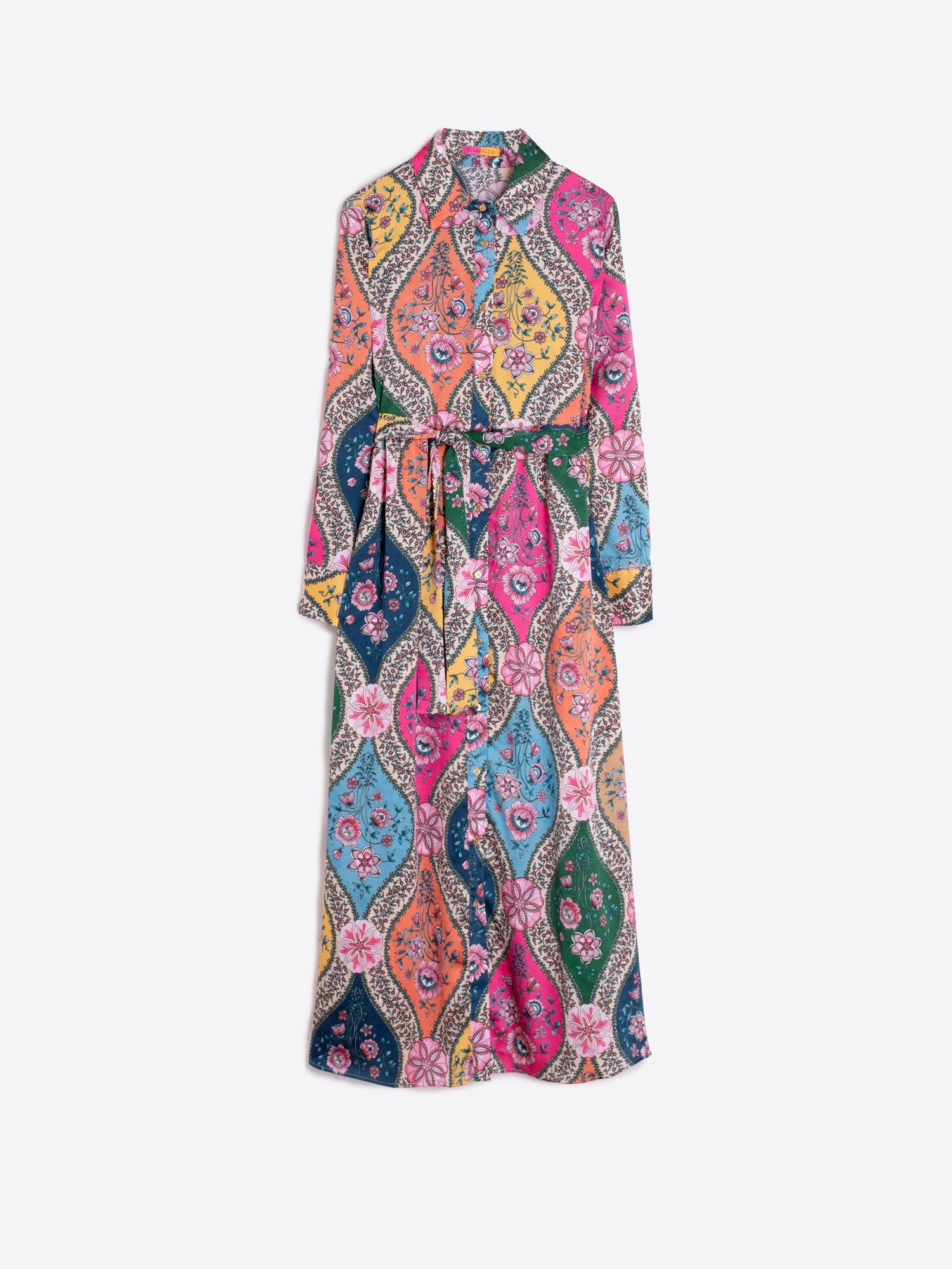 AMIRA MULTI PRINTED SHIRT DRESS