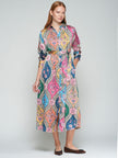 AMIRA MULTI PRINTED SHIRT DRESS
