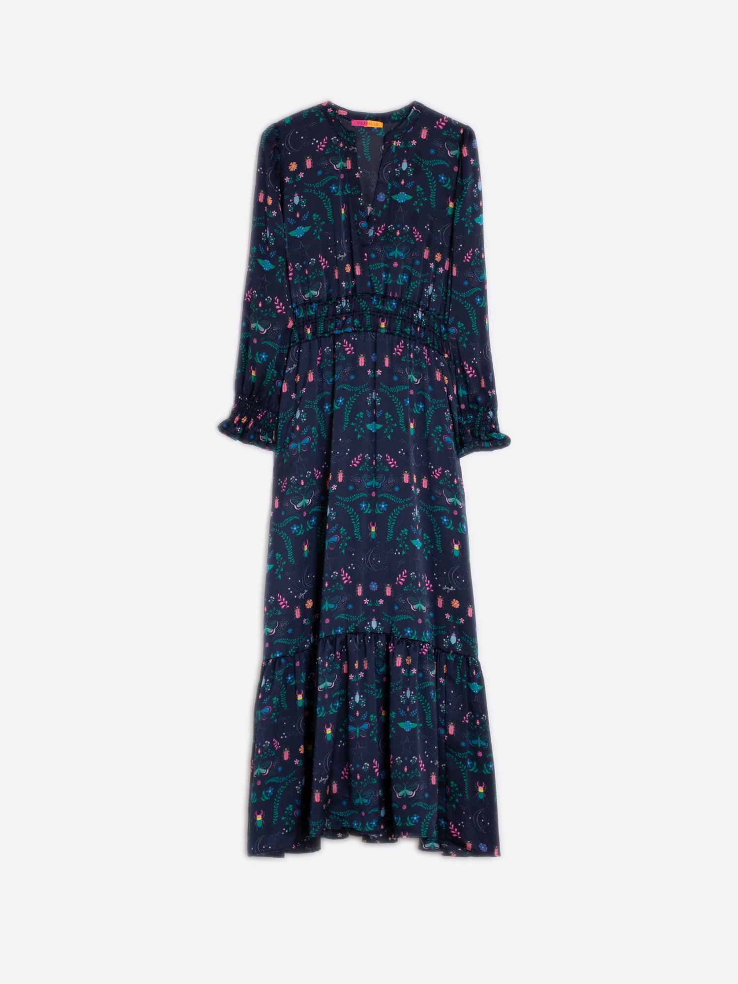 CLEO DRESS INSECT PRINT