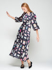 ERIN MATCHBOX PRINT DRESS