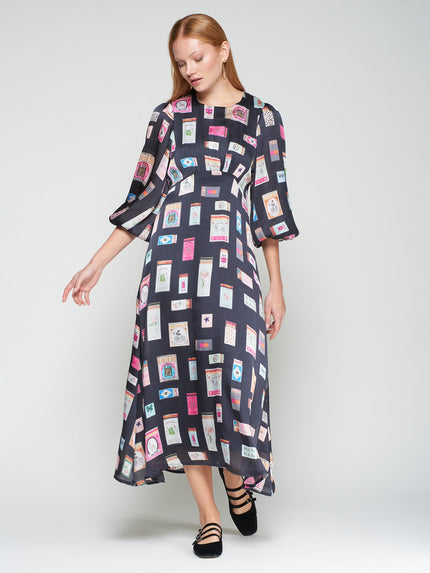 ERIN MATCHBOX PRINT DRESS