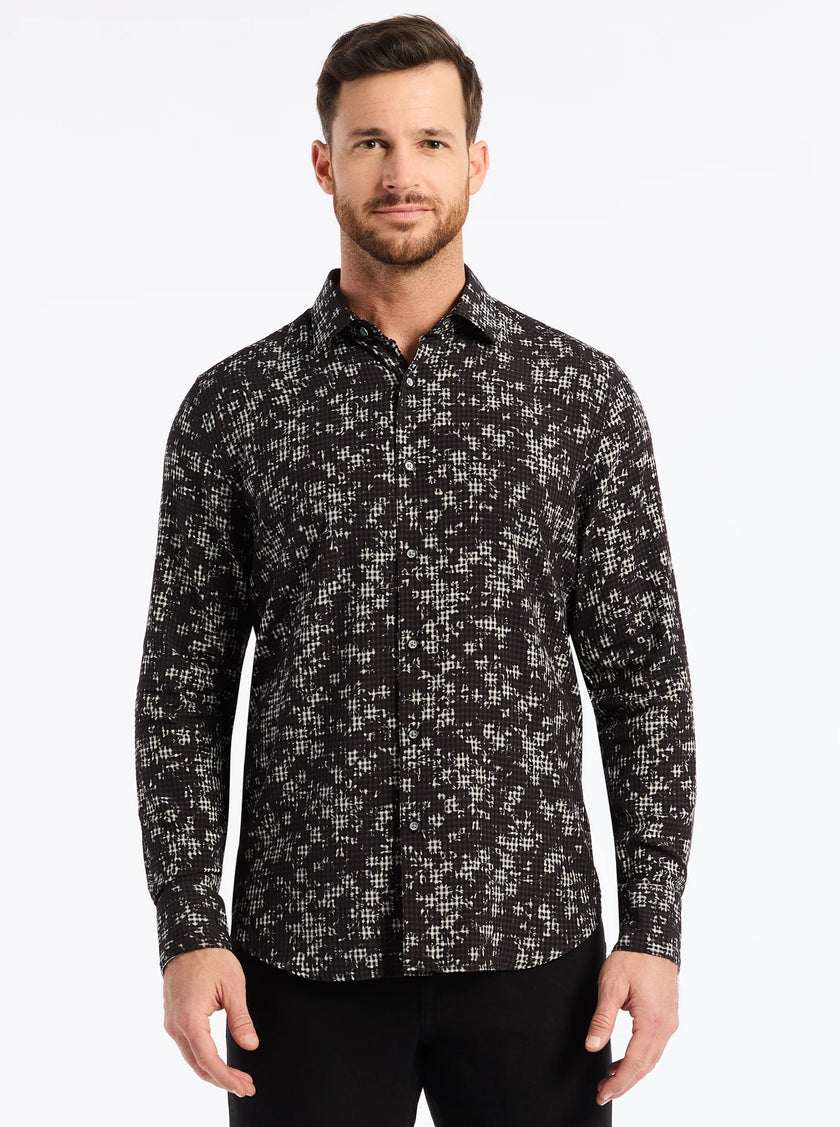 ANGOLA LONG SLEEVE BUTTON DOWN SHIRT