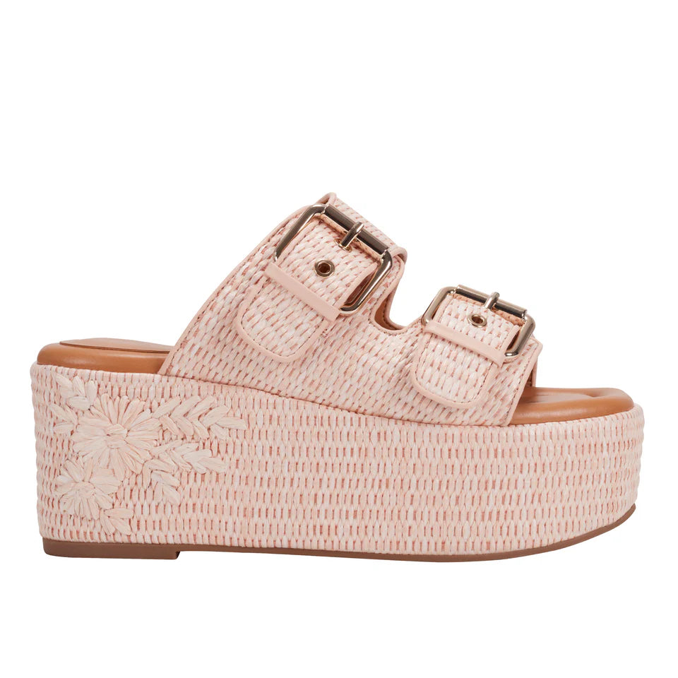 POPPY PLATFORM SLIDE SANDAL