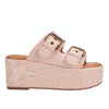 POPPY PLATFORM SLIDE SANDAL