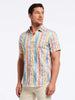 WALK THE LINE SHORT SLEEVE BUTTON DOWN SHIRT