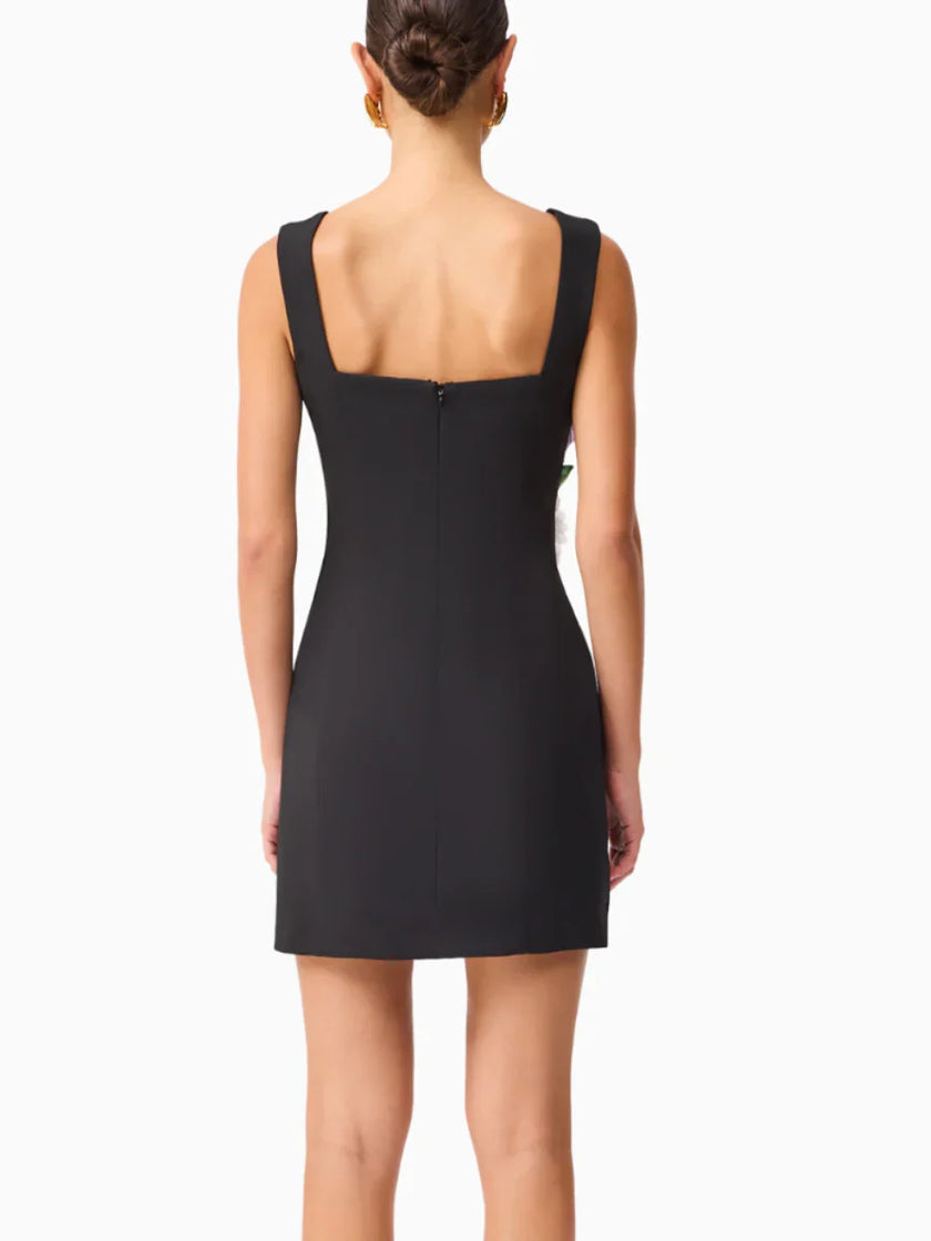 BUTTERCUP EMBOIDERED PARTY MINI DRESS