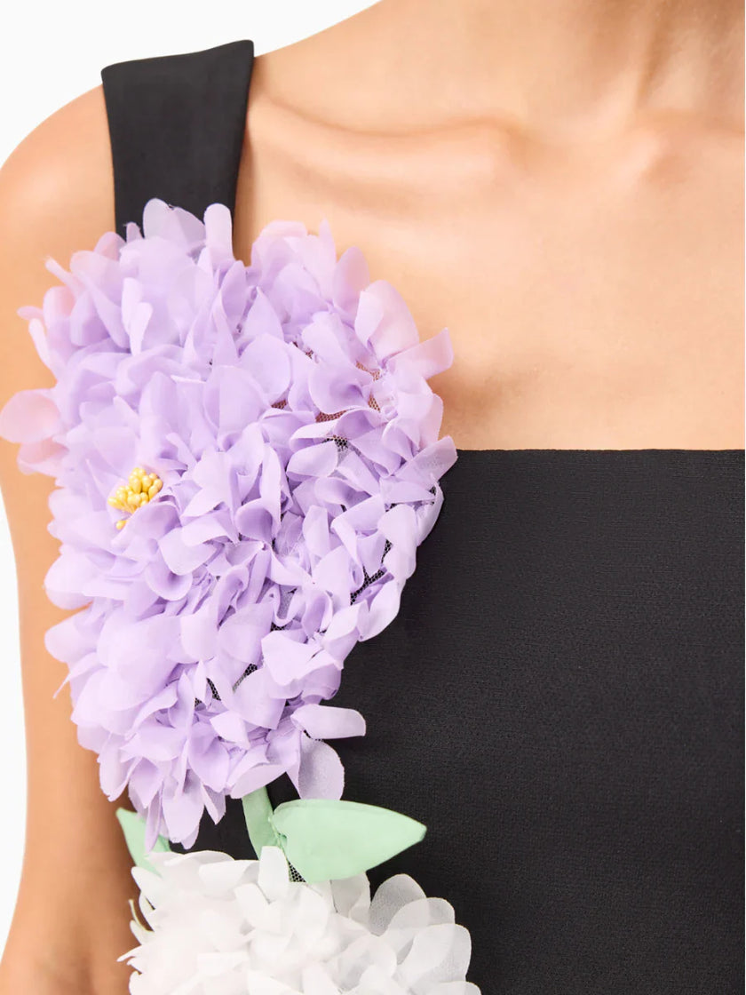 BUTTERCUP EMBOIDERED PARTY MINI DRESS