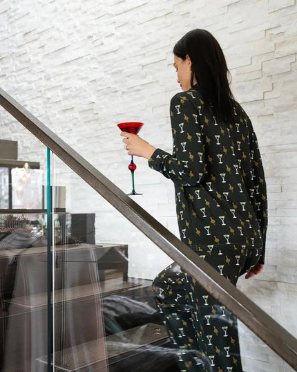 GRACE LONG PRINTED PAJAMA SET