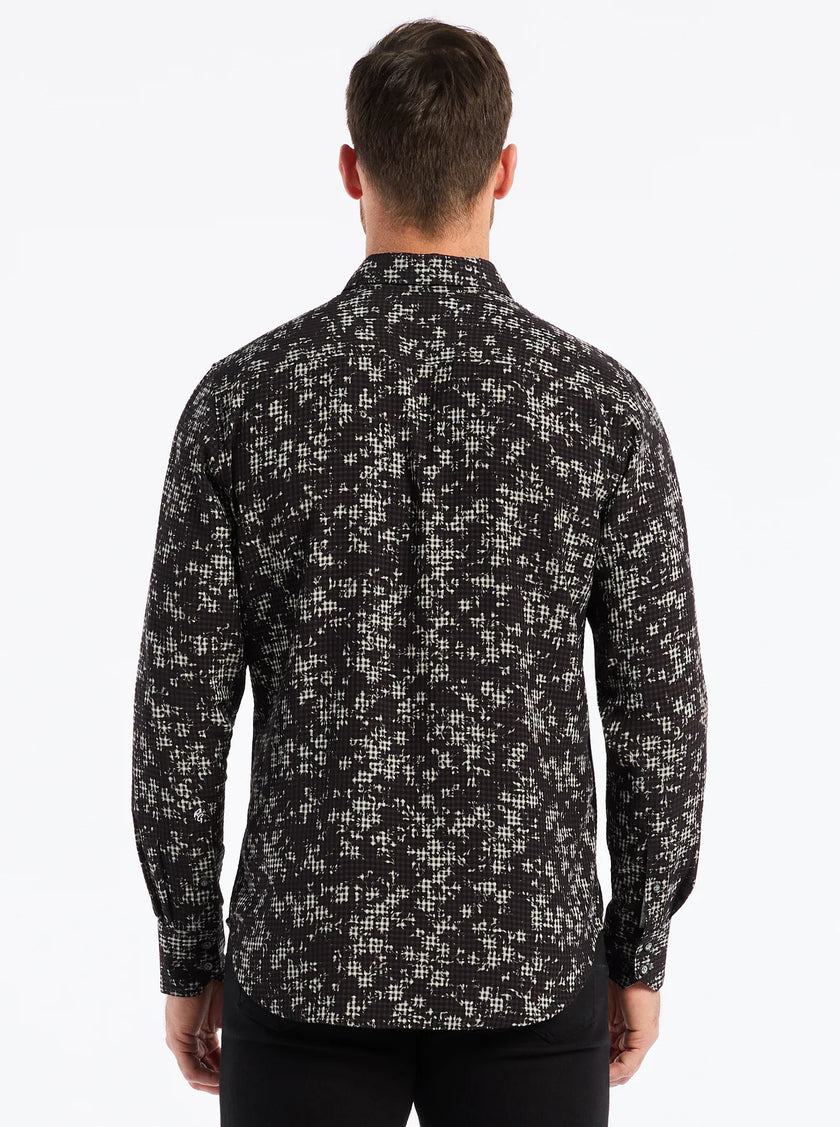 ANGOLA LONG SLEEVE BUTTON DOWN SHIRT