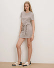 ELVARIS WRAP MINI DRESS
