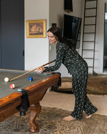 GRACE LONG PRINTED PAJAMA SET