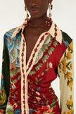 LUNAR BOHO BUTTONED COLLARED SHIRT