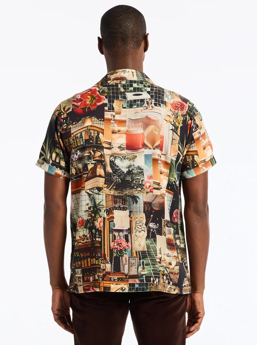 HARRYS PLACE SHORT SLEEVE BUTTON DOWN SHIRT