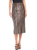 SEQUIN MIDI SKIRT