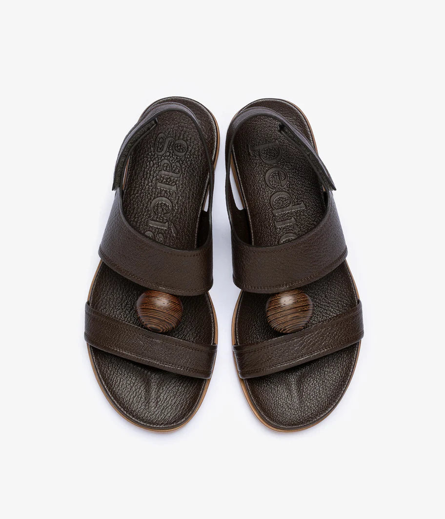 JANICA WOOD CABOCHON SANDAL