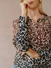 FLOWY WIDE COLLAR BUTTON DOWN