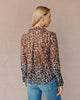 FLOWY WIDE COLLAR BUTTON DOWN