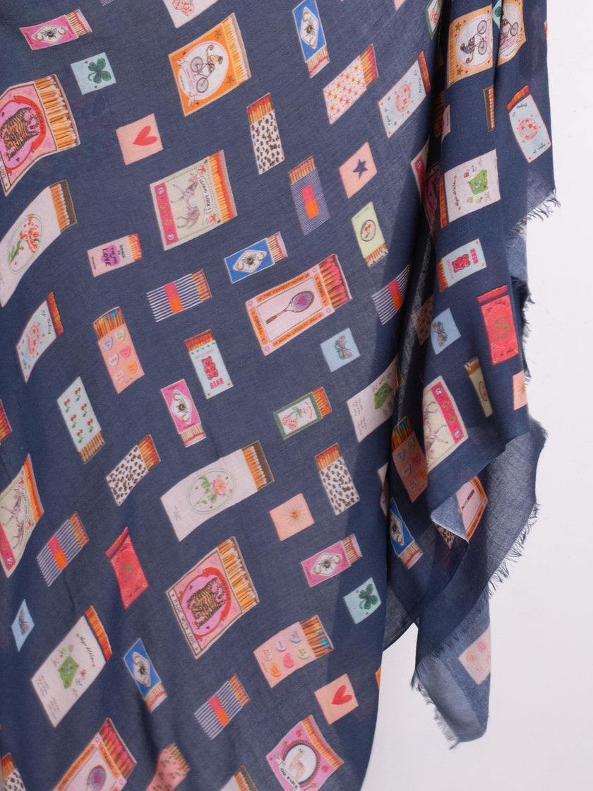 FOULARD CERILLAS MARINO