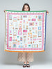 SILK FOULARD MATCHBOX PRINT