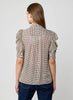 THE HOUNDSTOOTH GILLIAN TOP
