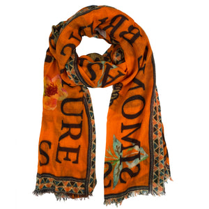 VENICE LEOPARD SCARF