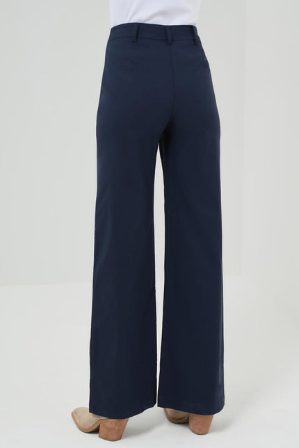 GREYSON MID WEIGHT STRETCH WIDE LEG PANT