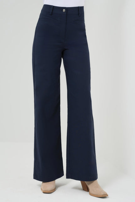 GREYSON MID WEIGHT STRETCH WIDE LEG PANT