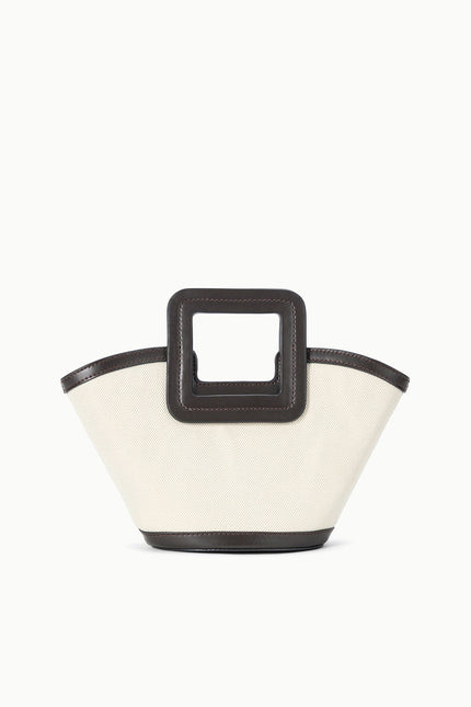 SHIRLEY MINI BUCKET NATURAL ESPRESSO