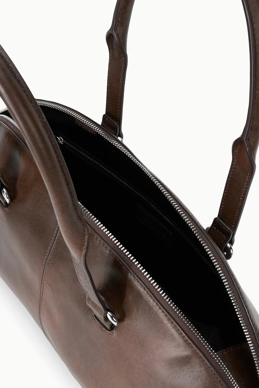 HESTER SHOULDER BAG ESPRESSO DISTRESSED