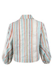CROP EMMY SHIRT IN HARBOR ISLE STRIPE