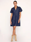 HAVANA MINI INDIGO DRESS