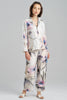 HIYAKU PRINTED CHARMEUSE NOTCH PJ