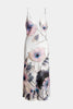 HIYAKU PRINTED CHARMEUSE SLIP DRESS
