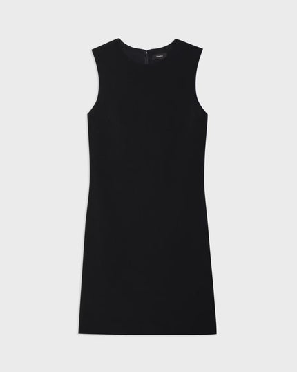 SHIFT DRESS IN ADMIRAL CREPE