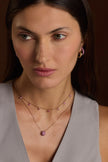 PINK SAPPHIRE FLOATING NECKLACE