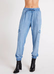 ISLA PLEATED JOGGER