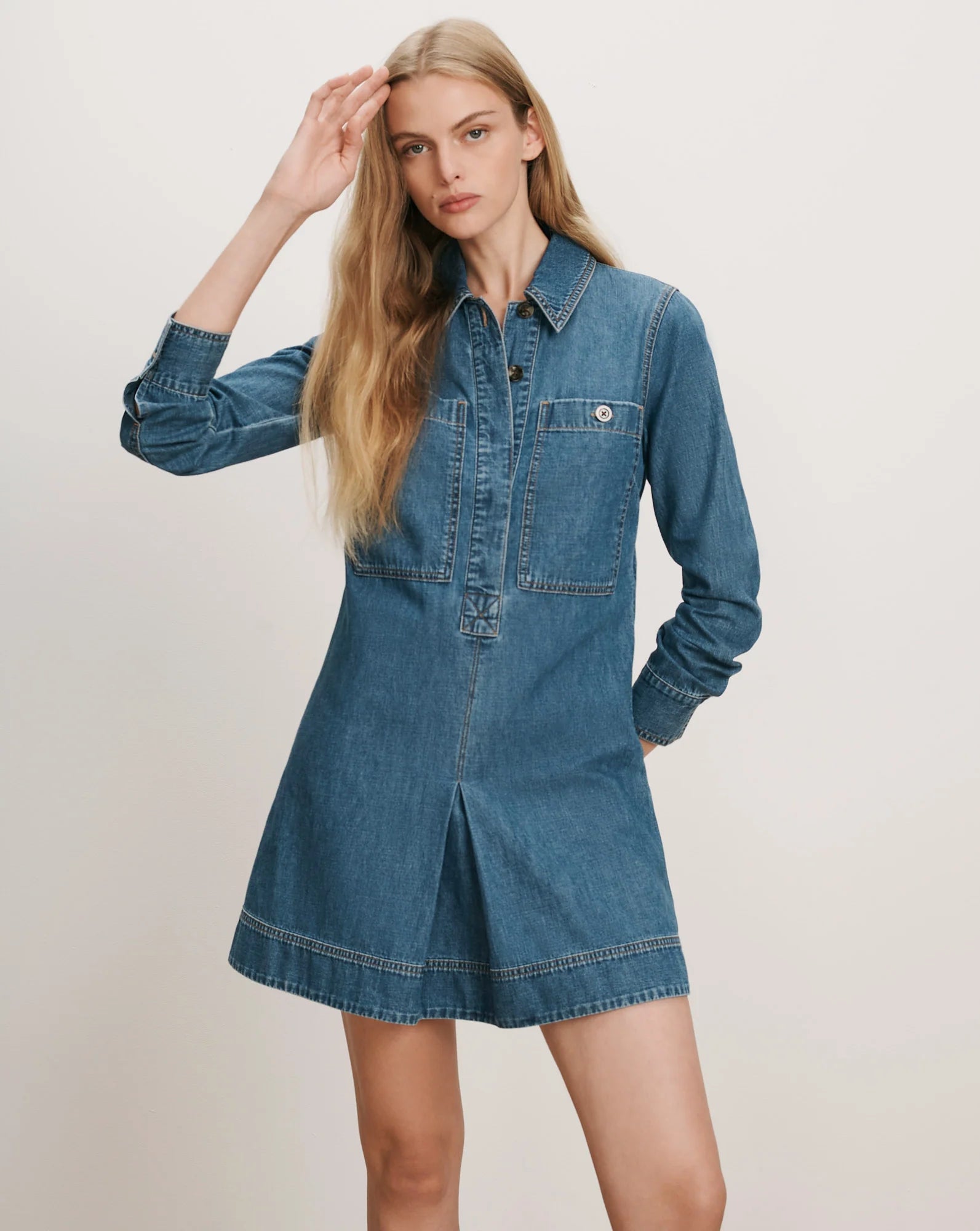 PRYCE MINI SHIRTDRESS