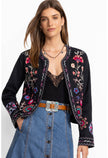 GLORIA LINEN BOLERO JACKET