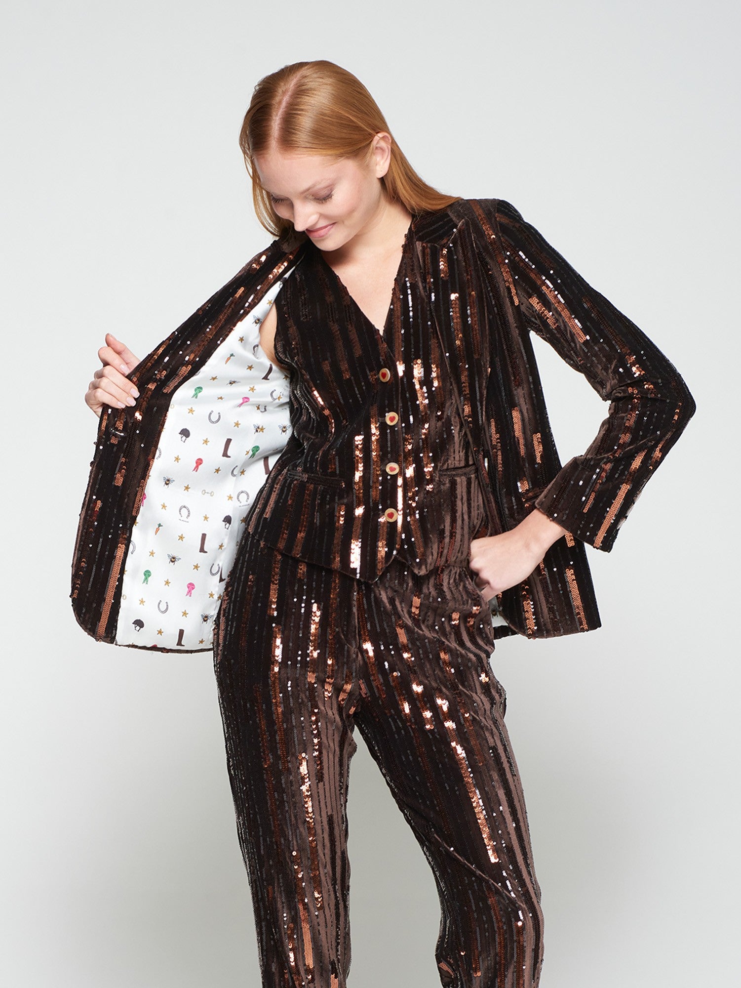 HEATHER SEQUIN JACKET