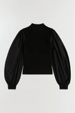 JACKIE TAFFETA KNIT TOP
