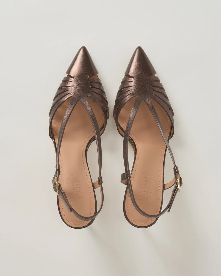 JANETTE 70 SLINGBACK PUMPS