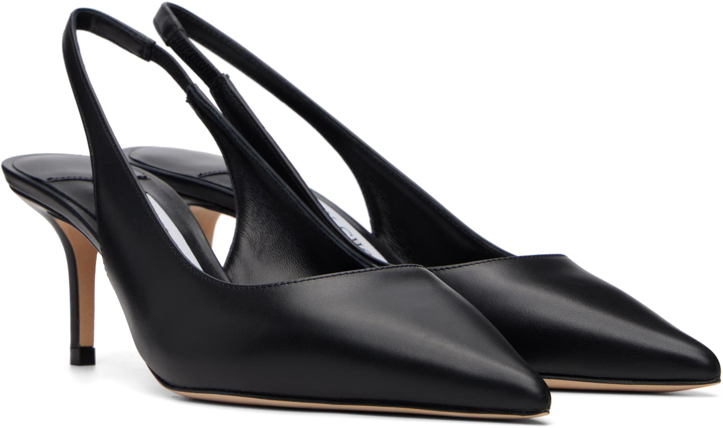 LOVE 65 LEATHER SLINGBACK PUMPS
