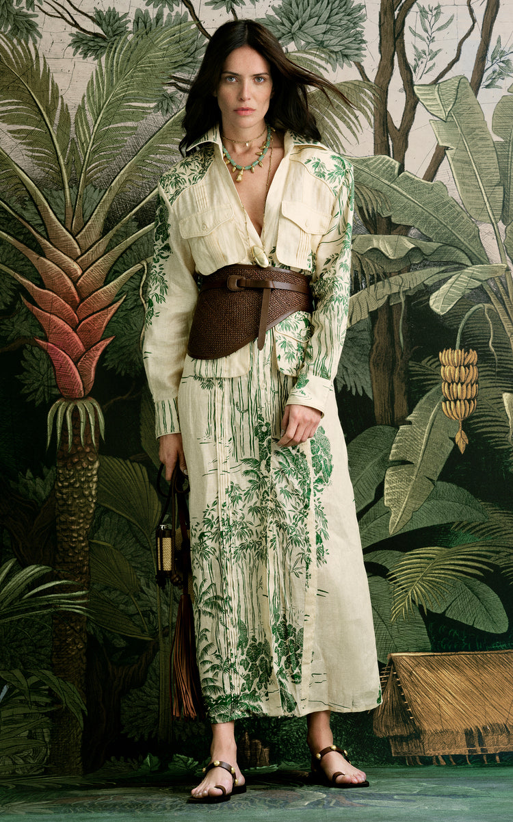 LAZY GUAYABERA DRESS