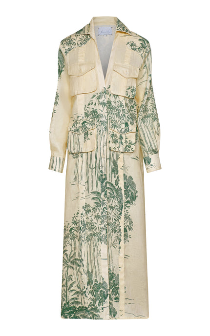 LAZY GUAYABERA DRESS