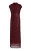 ZARIA SEQUINED MIDI DRESS