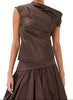 VIVA DRAPED TOP