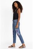 THE CROPPED STRAIGHT JEAN