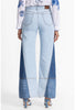 THE PIECED STRAIGHT FLARE JEAN