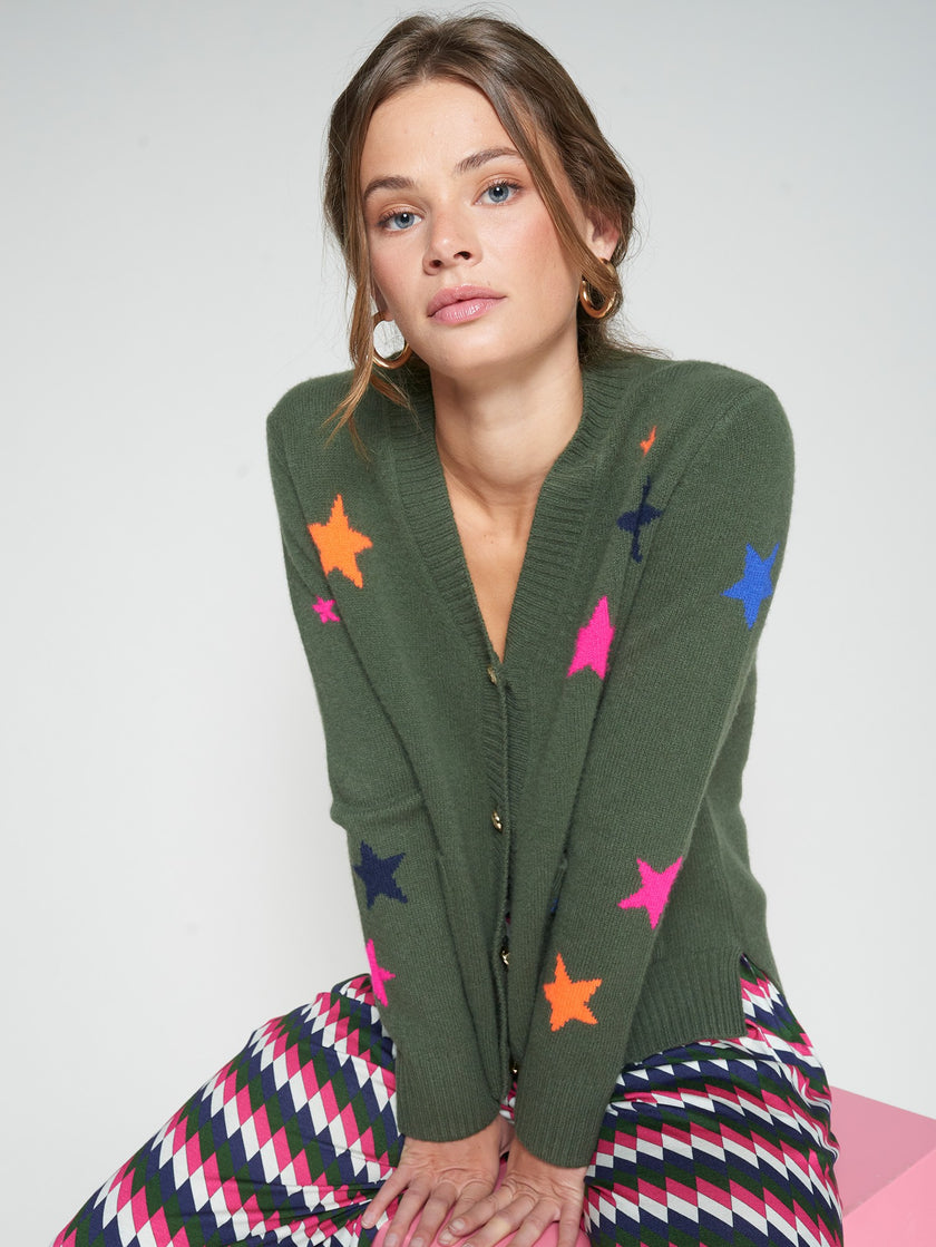 ALINA STAR CARDIGAN